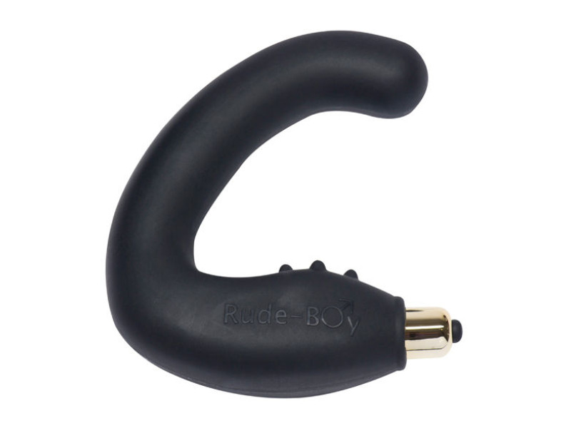 ROCKS-OFF - RUDE-BOY MALE G-SPOT MASSAGER 7 V BLACK