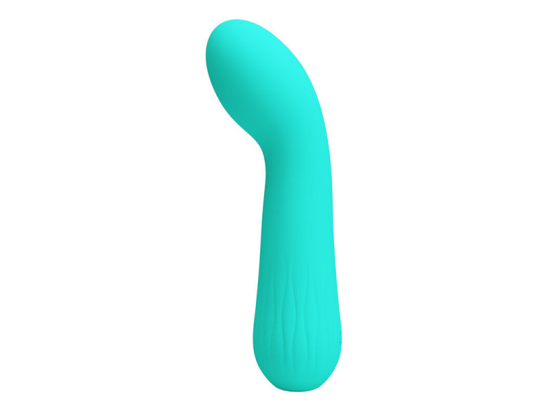 PRETTY LOVE - FAUN RECHARGEABLE VIBRATOR AQUA GREEN