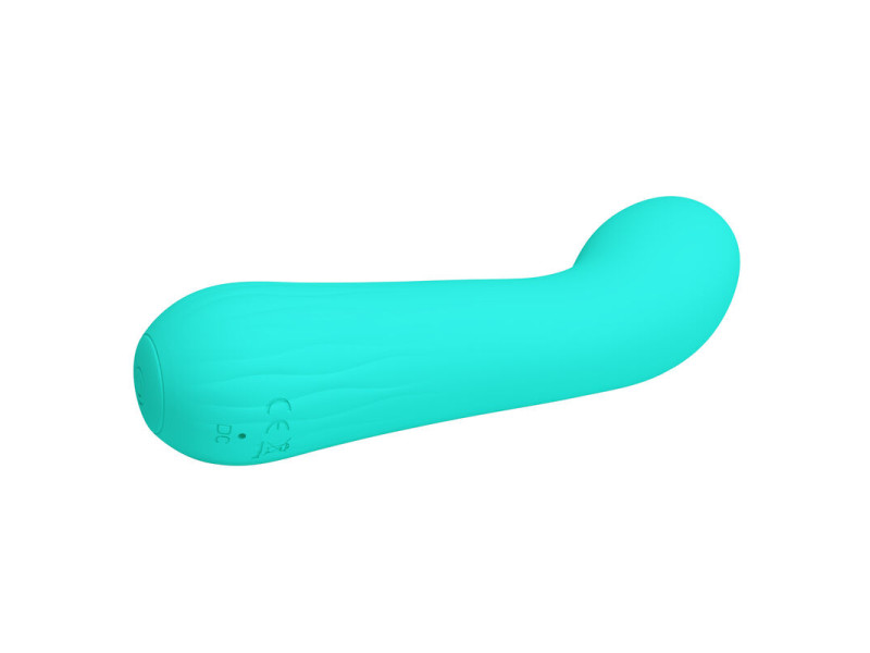 PRETTY LOVE - FAUN RECHARGEABLE VIBRATOR AQUA GREEN