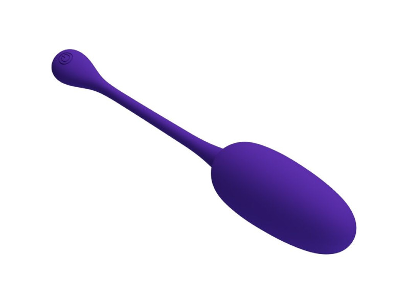 PRETTY LOVE - KNUCKER PURPLE RECHARGEABLE VIBRATING EGG