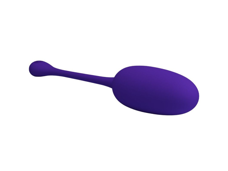 PRETTY LOVE - KNUCKER PURPLE RECHARGEABLE VIBRATING EGG