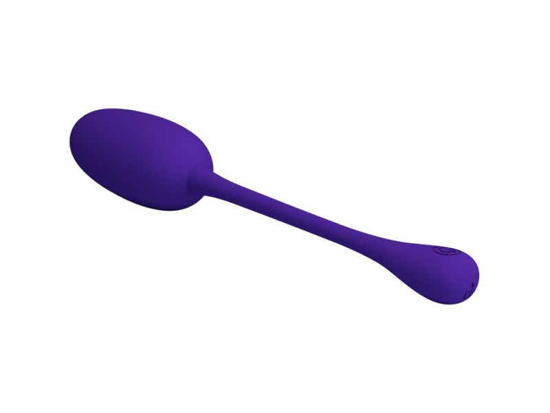 PRETTY LOVE - KNUCKER PURPLE RECHARGEABLE VIBRATING EGG