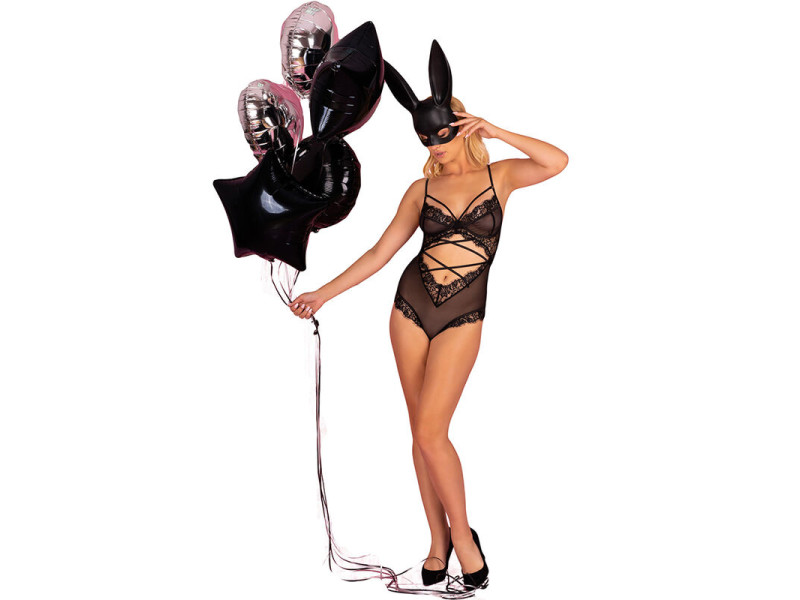 LIVCO CORSETTI FASHION - KYLSSIAM LC 90613 BODY BLACK L/XL