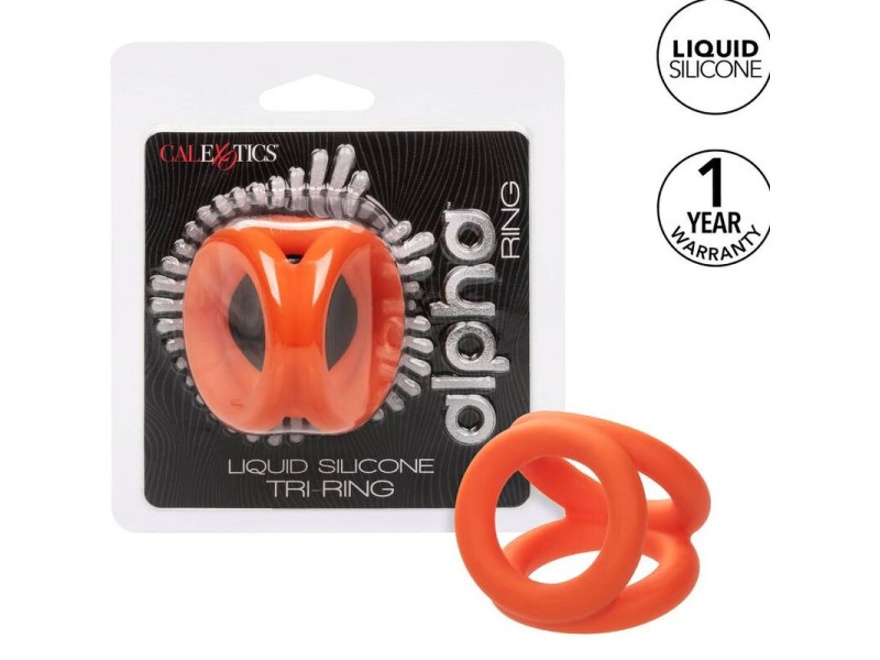 CALEXOTICS - ALPHA TRI-RING ORANGE