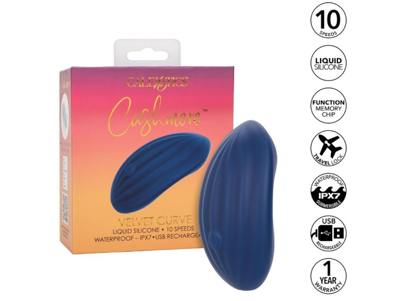 CALEXOTICS - CASHMERE VELVET CURVE BLUE