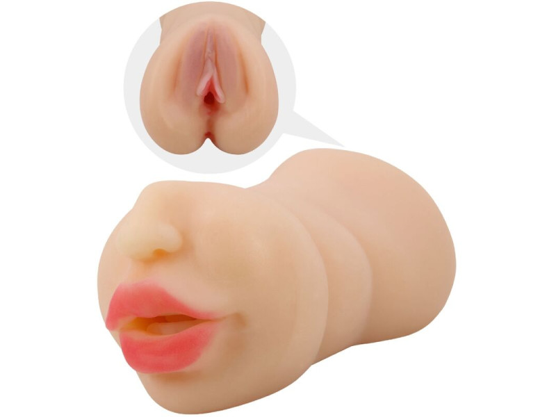 CRAZY BULL - ZOEY VAGINA-SHAPED MASTUBADOR DUAL ENTRY