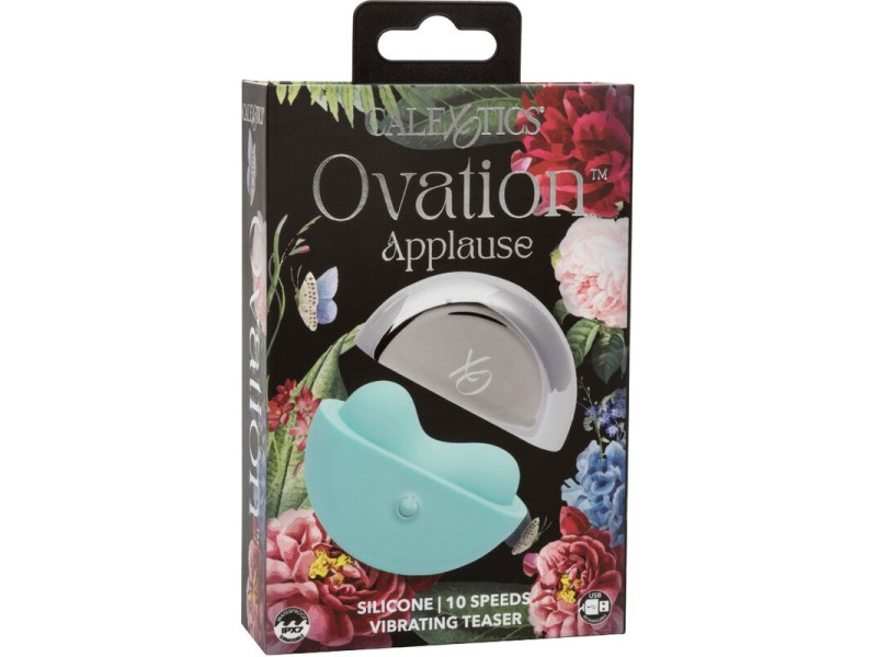 CALEXOTICS - OVATION APPLAUSE STIMULATOR AQUA GREEN