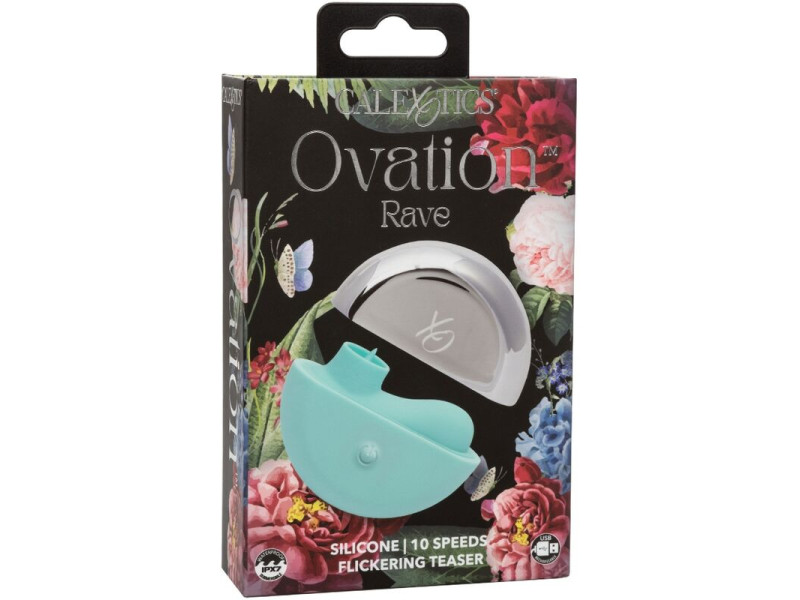 CALEXOTICS - OVATION RAVE STIMULATOR AQUA GREEN