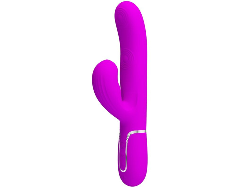 PRETTY LOVE - PERLITA MULTIFUNCTION 3 IN 1 G-SPOT VIBRATOR VIOLET