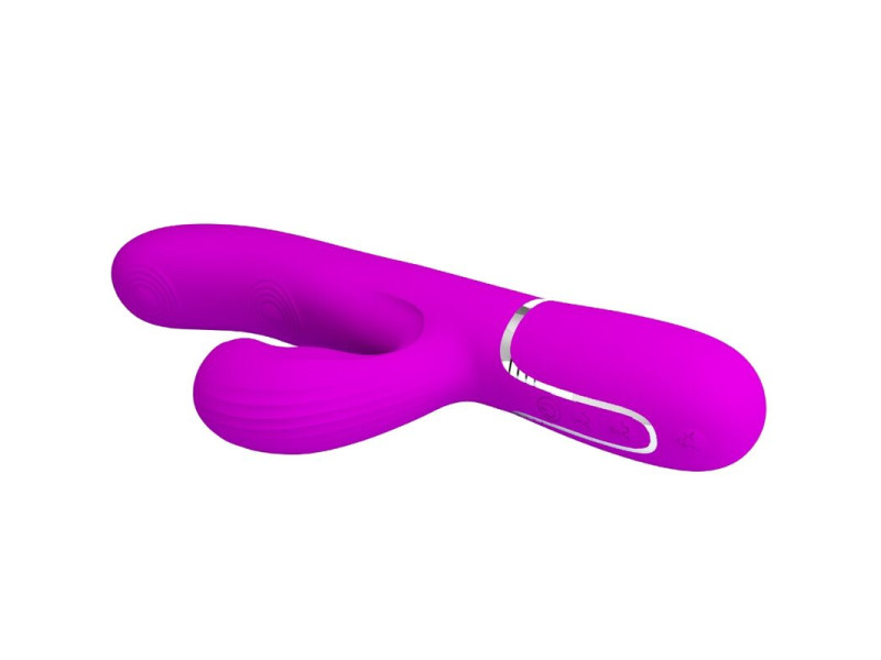 PRETTY LOVE - PERLITA MULTIFUNCTION 3 IN 1 G-SPOT VIBRATOR VIOLET