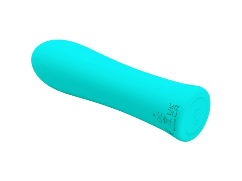 PRETTY LOVE - ALFREDA SUPER POWER VIBRATOR AQUA GREEN