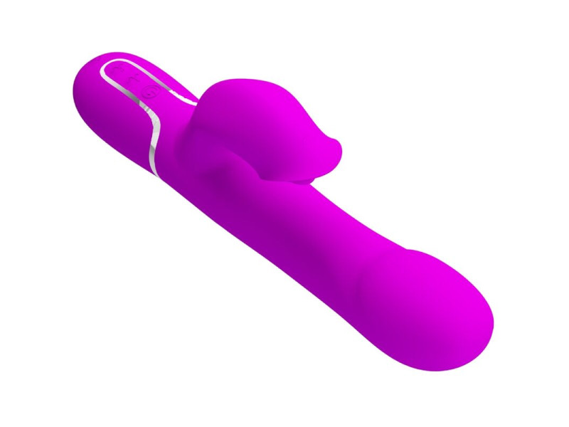 PRETTY LOVE - RABBIT VIBRATOR PEARLS VIOLET