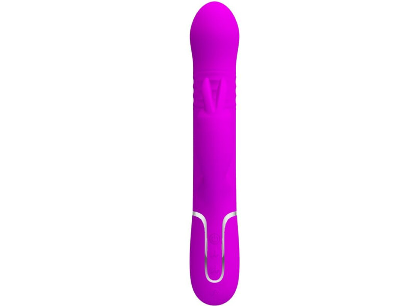 PRETTY LOVE - COALE RABBIT VIBRATOR PEARLS VIOLET