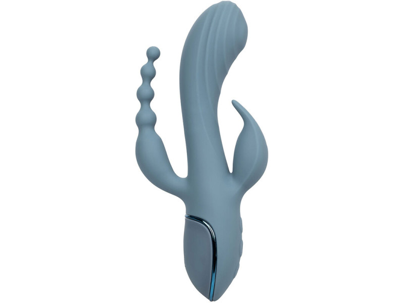 CALEXOTICS - VIBRATOR TRIPLE ECSTASY GREY