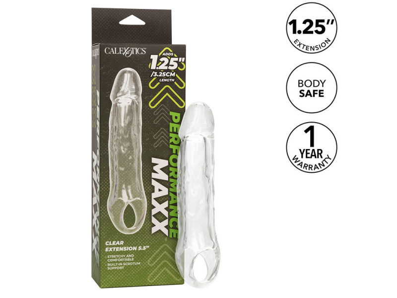 CALEXOTICS - PERFORMANCE MAXX CLEAR EXTENSION 5,5 TRANSPARENT