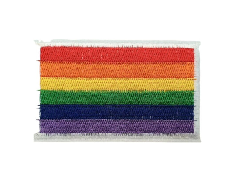 PRIDE - LGTB FLAG SQUARE PATCH