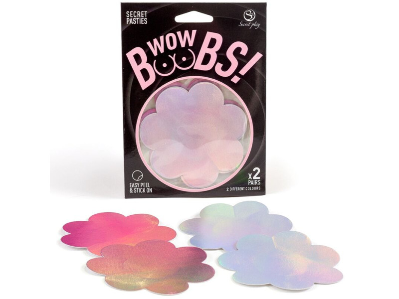 SECRET PLAY - WOW BOOBS! FLOWER NIPPLE COVERS