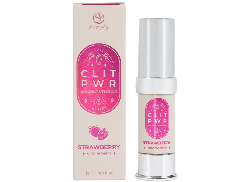 SECRET PLAY - CLIT PWR STRAWBERRY CLITORIS BALM