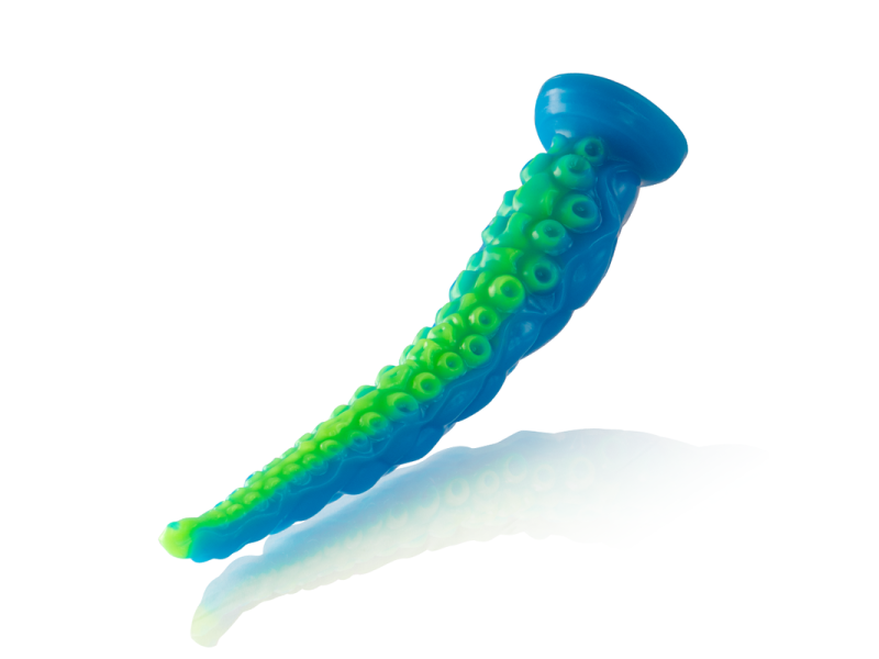 EPIC - SCYLLA FLUORESCENT THIN TENTACLE DILDO SMALL SIZE