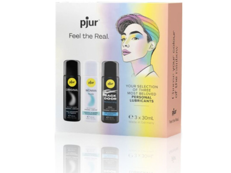 PJUR - PRIDE SET PREMIUM LUBRICANTS 3 X 30 ML