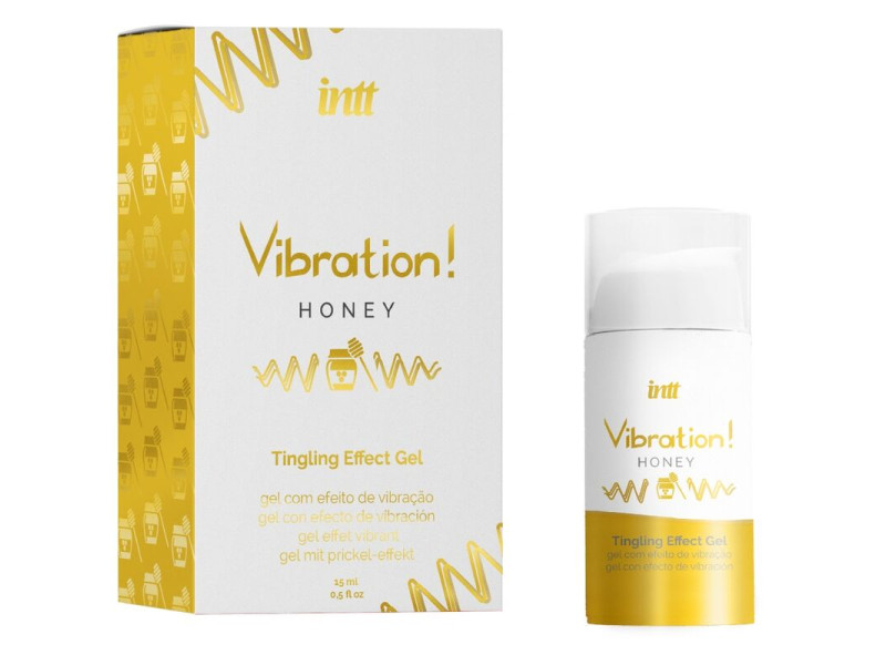 INTT - POWERFUL INTIMATE STIMULANT HONEY LIQUID VIBRATOR GEL 15 ML