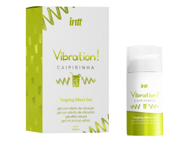 INTT - POWERFUL INTIMATE STIMULANT CAIPIRINHA LIQUID VIBRATOR GEL 15 ML