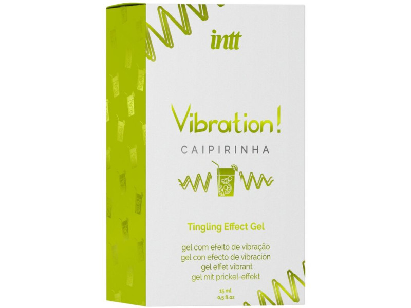 INTT - POWERFUL INTIMATE STIMULANT CAIPIRINHA LIQUID VIBRATOR GEL 15 ML