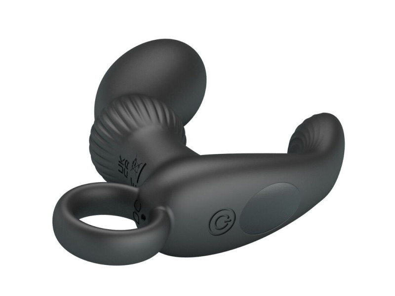 PRETTY LOVE - CAYLA ANAL VIBRATOR MASSAGER BLACK