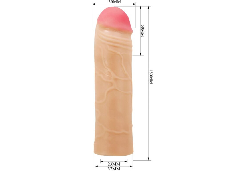 PRETTY LOVE - CHANE PENIS EXTENDER COVER FLESH