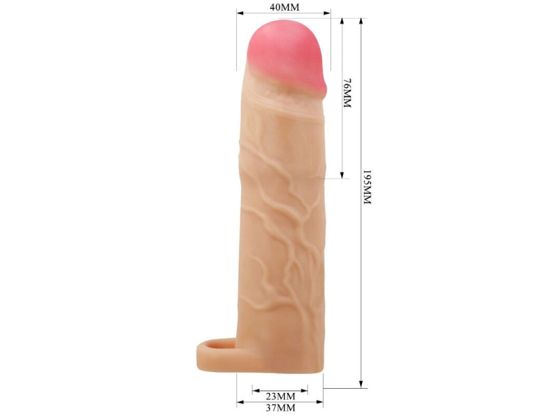 PRETTY LOVE - GERD PENIS EXTENDER COVER FLESH