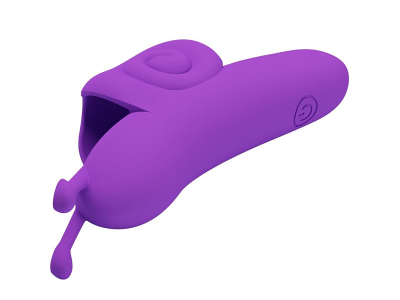 PRETTY LOVE - SNAIL POWERFUL PURPLE FINGER STIMULATOR