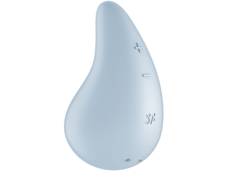 SATISFYER - DEW DROP VIBRATOR LAY-ON BLUE