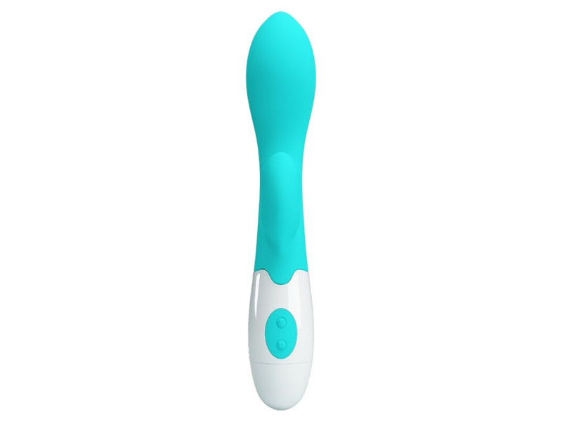 PRETTY LOVE - BRIGHTY G-SPOT VIBRATOR AQUA GREEN