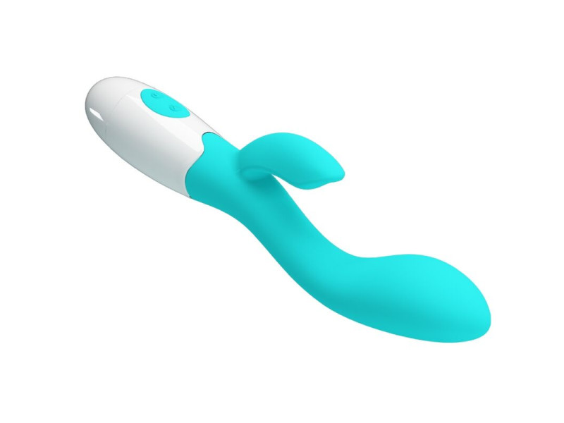 PRETTY LOVE - BRIGHTY G-SPOT VIBRATOR AQUA GREEN