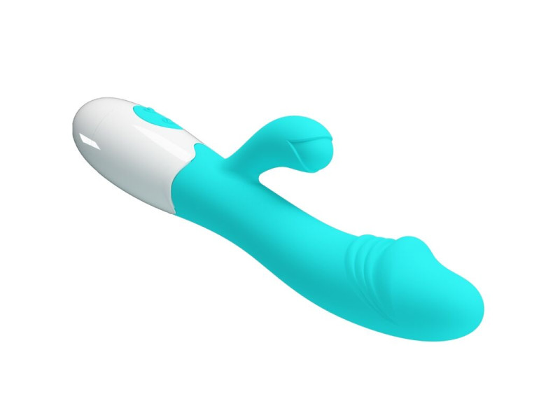 PRETTY LOVE - SNAPPY G-SPOT VIBRATOR AQUA GREEN