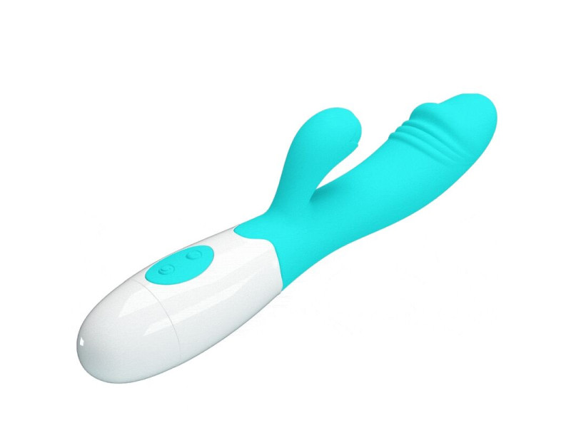 PRETTY LOVE - SNAPPY G-SPOT VIBRATOR AQUA GREEN