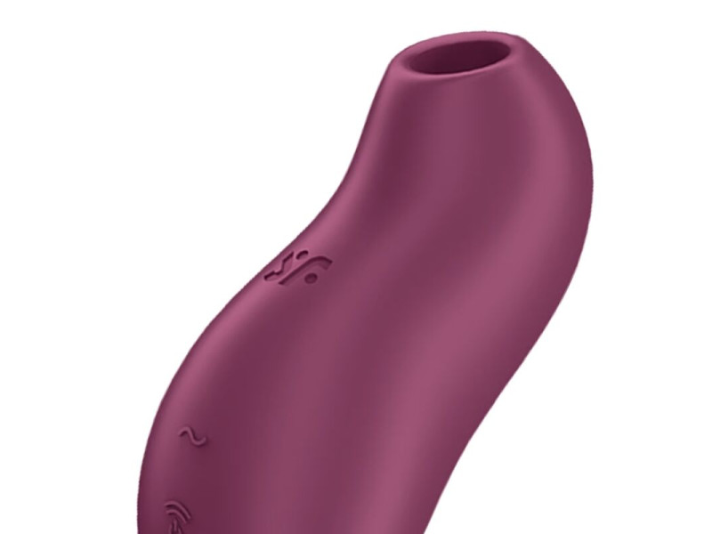 SATISFYER - POCKET PRO 1 CLITORIS STIMULATOR GARNET