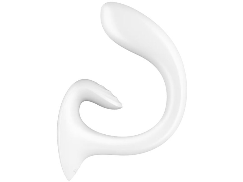 SATISFYER - G FOR GODDESS 1 RABBIT VIBRATOR WHITE