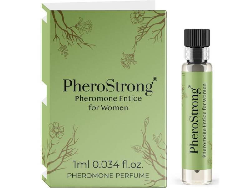 PHEROSTRONG - PHEROMONE PERFUME ENTICE FOR WOMAN 1 ML