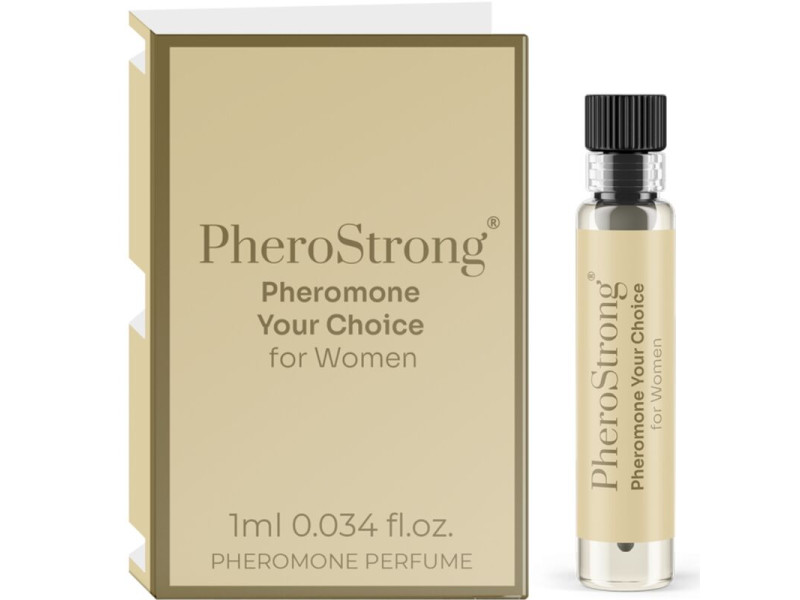 PHEROSTRONG - PHEROMONE PERFUME YOUR CHOICE FOR WOMEN 1 ML