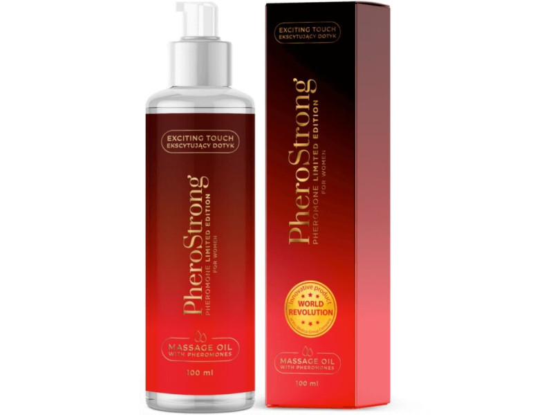 PHEROSTRONG - MASSAGE OIL LIMITED EDITION FOR WOMEN 100 ML