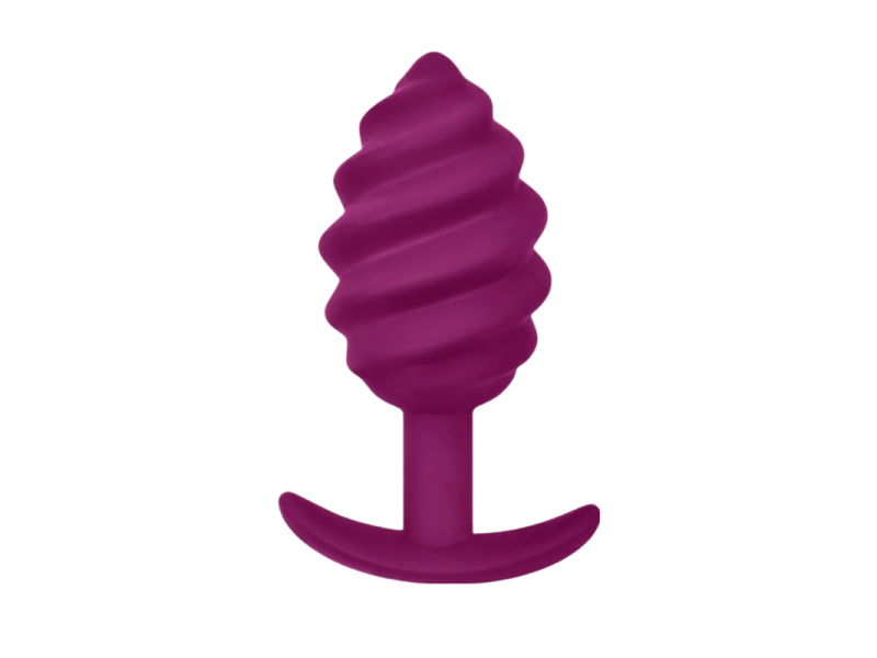 G-VIBE - GPLUG TWIST 2 PURPLE ANAL PLUG