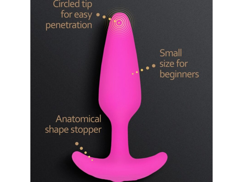 G-VIBE - GPLUG VIBRATOR PLUG ANAL XS FUCHSIA