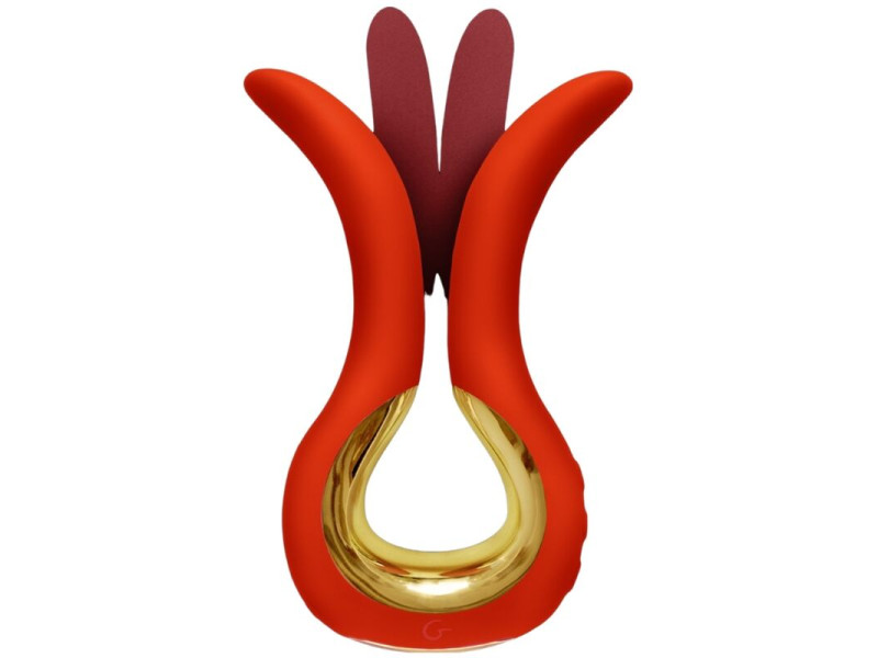 G-VIBE - GVIBE MAXI VIBRATOR WITH TWO FLEXIBLE TIPS CORAL