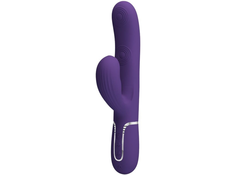 PRETTY LOVE - PERLITA G-SPOT VIBRATOR 3 IN 1 MULTIFUNCTION PURPLE