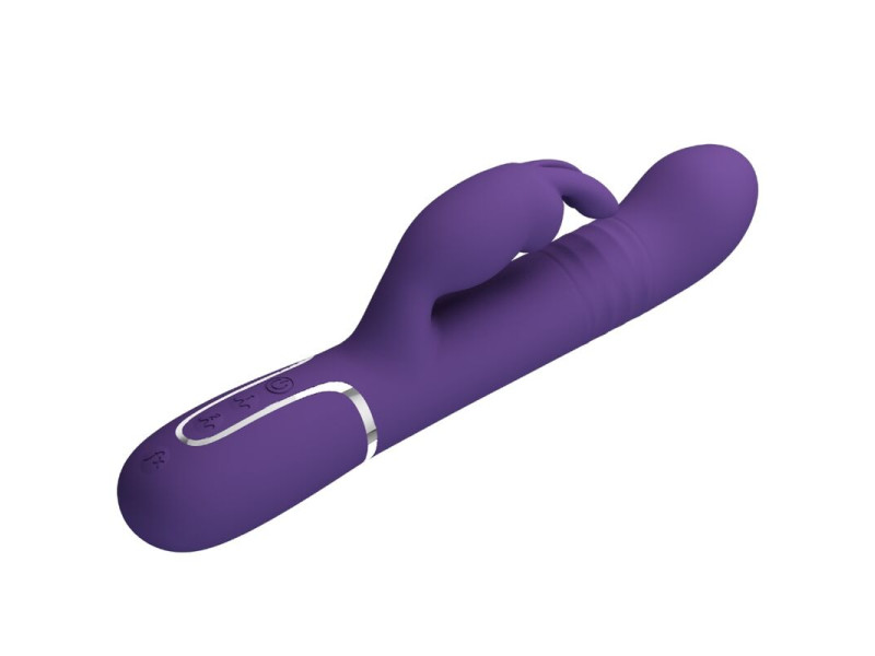 PRETTY LOVE - COALE RABBIT VIBRATOR 4 IN 1 PURPLE