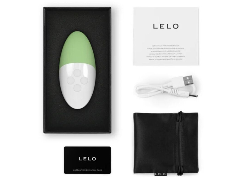 LELO - SIRI 3 CLITORIS MASSAGER PISTACHIO CREAM