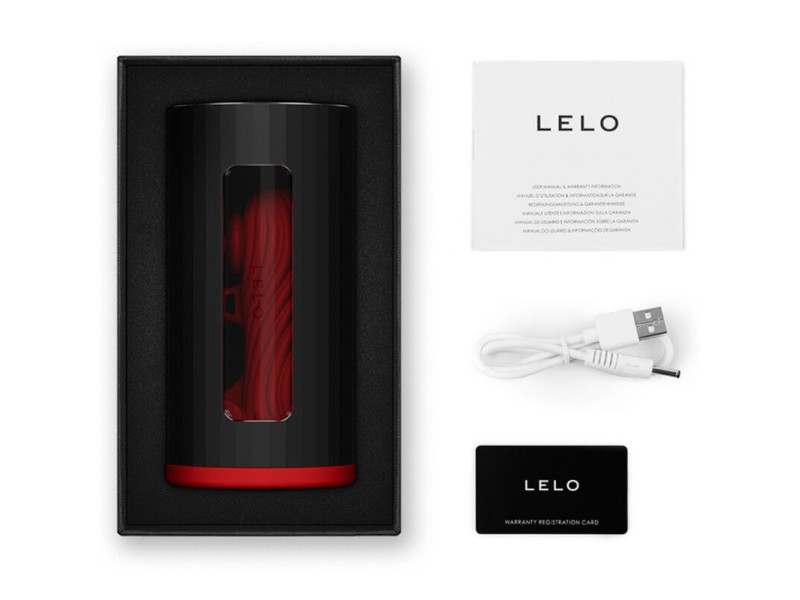 LELO - F1S V3 MALE MASTURBATOR RED