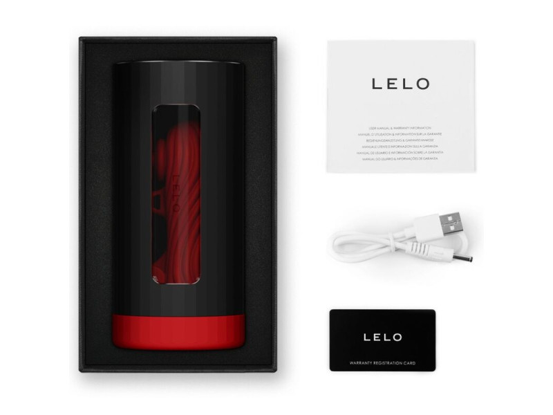 LELO - F1S V3 MALE MASTURBATOR RED XL