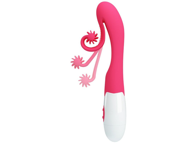 ROMANCE - PINK VIBRATOR AND STIMULATOR 30 SPEEDS